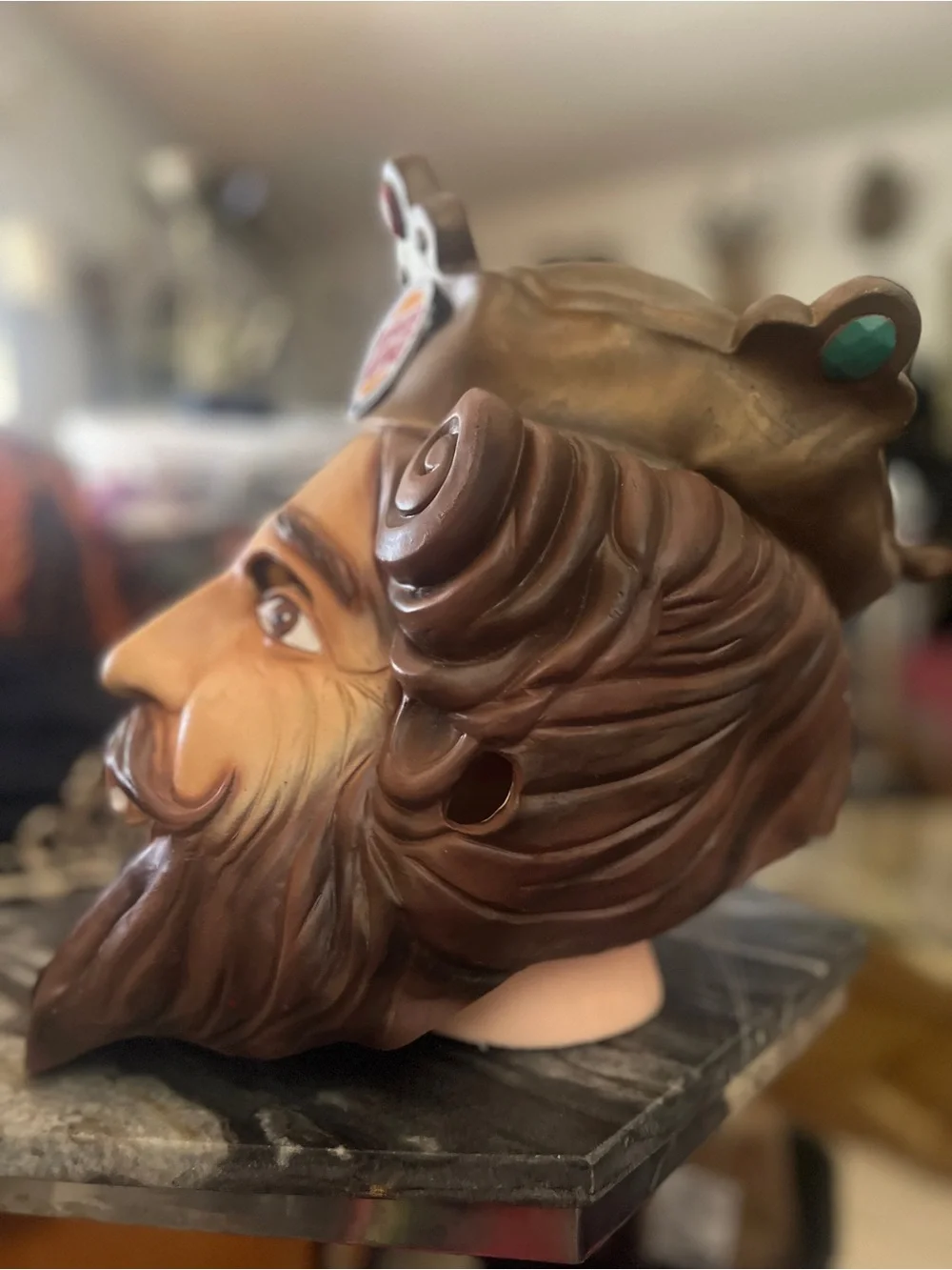 Adult Burger King Mask - Party Costume Halloween Cosplay